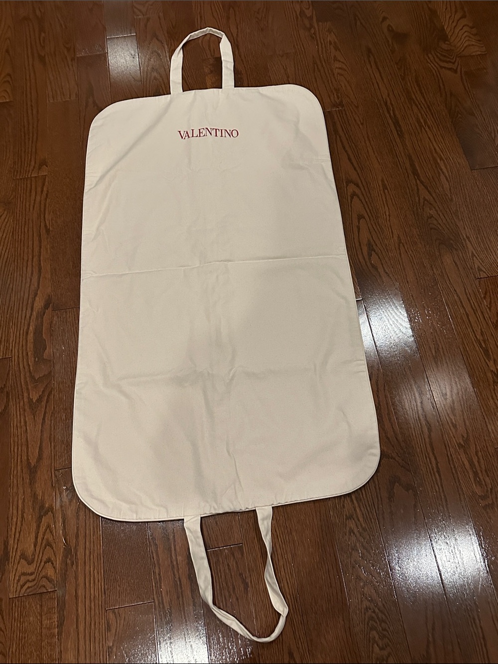 Valentino garment bag cotton